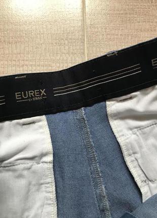 Шорти бермуди джинсові, з защипами, eurex by brax. німеччина. us 36/345 фото