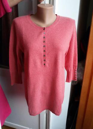 Розкішний кашеміровий светр / джемпер 100% кашемір cashmere collection1 фото