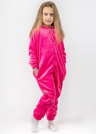 Кигуруми единорог детский и подростковый, розовый3 фото