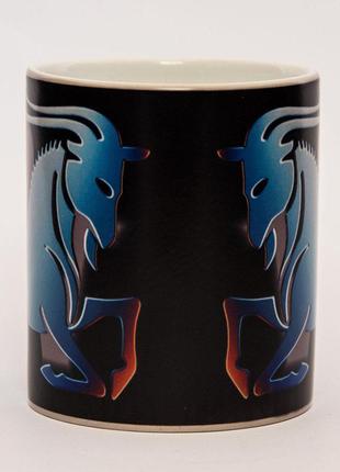 Магічна чашка хамелеон знак зодіаку козеріг 330мл5 фото