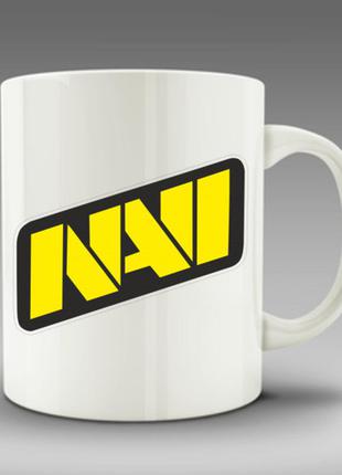 Кружка з принтом «navi (natus vincere)»