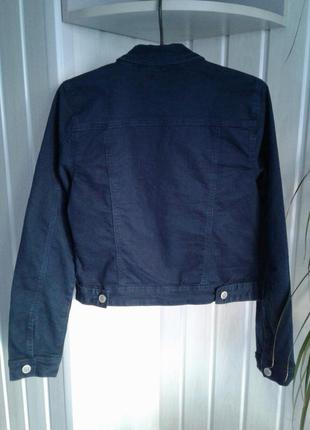 Джинсовий піджак прямий вільний укорочений hicoree р s2 фото