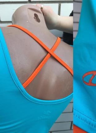 Крута,спортивна майка ,футболка відкрита спина з палітуркою,unifit3 фото