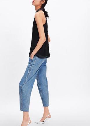 Блуза пліссе zara6 фото