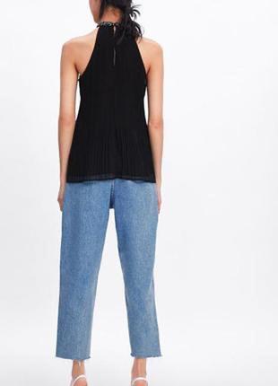 Блуза пліссе zara3 фото