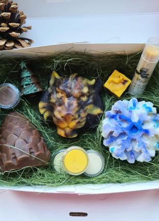 Подарунковий набір «25». подарунок на новий рік. 2022. різдво. натуральна косметика з 0