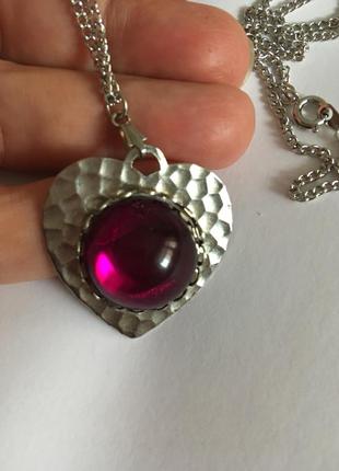 Кулон на цепочке винтаж