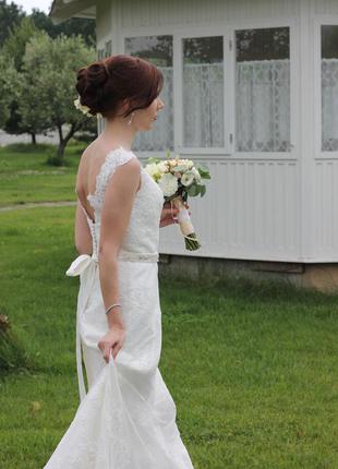 Весільна сукня daria karlozy3 фото