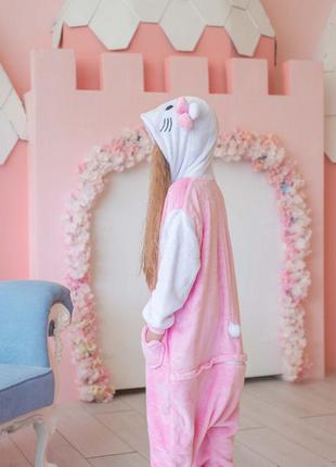 Кигуруми пижама детская "китти сердечко " опт/ дроп/ розница3 фото