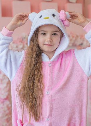 Піжама кігурумі дитяча bearwear кітті сердечко6 фото