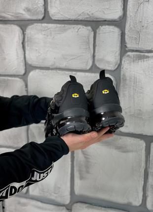Кросівки nike air vapormax plus triple black 5