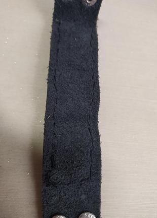 Браслет кристаллы кожа4 фото