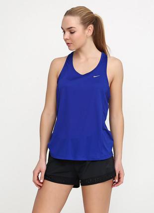 🆂🅰🅻🅴 синя майка спортивна борцовка найкі, синяя спортивная майка nike dri fit