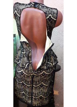 Фирменное шикарное нарядное платье кружевное для модниц traffic people m4 фото