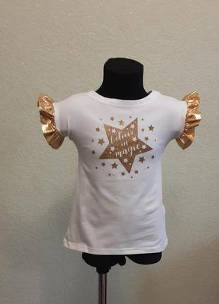 Стильная туника-футболка для девочки!!!