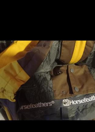 Сноубордическая куртка horsefeathers auriga yellow5 фото