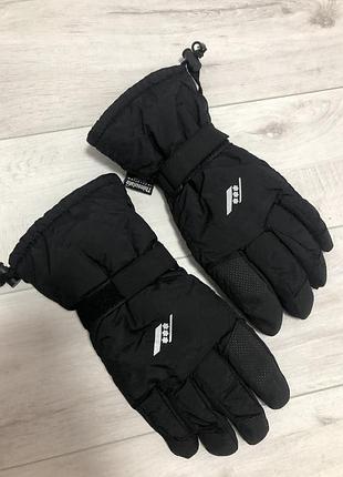 Thinsulate лыжные дутые перчататки зимние