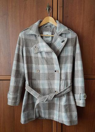 Женское шерстяное пальто timberland