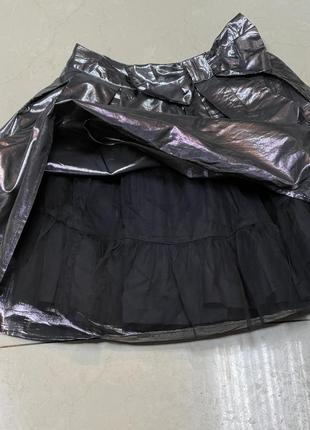 Неймовірно класна юбка next  на шифоні6 фото