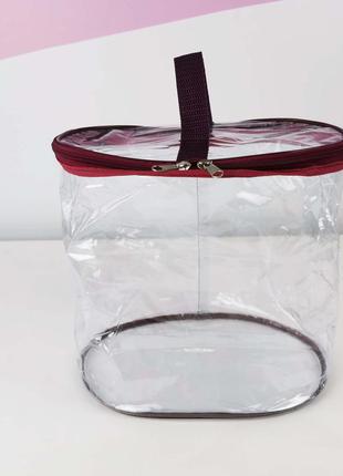 Прозрачная сумка-косметичка в роддом/для медикаментов/для игрушек5 фото