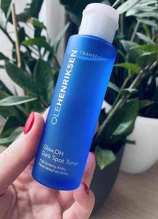 Olehenriksen glow2oh™ dark spot toner кислотний тонер ole henriksen