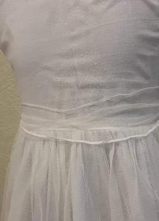 Сукня "сніжинка"для дівчинки.4 фото