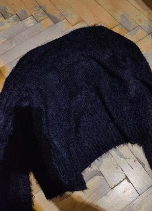 Кардиган кофта свитер травка пушистый6 фото