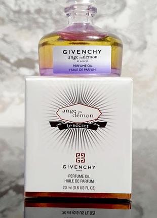 Givenchy ange ou demon le secret💥oil huile de parfum 20 ml масло оригинал