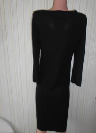 #черное платье из вискозы #turnover#3 фото