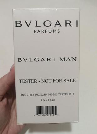 Чоловічий аромат bvlgari man 100 мл4 фото