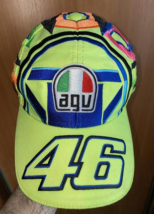 Бейсболка agv #46 valentino rossi, оригинал, размер s/m