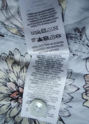 Рубашка гавайская primark reg fit cotton гавайка (s)