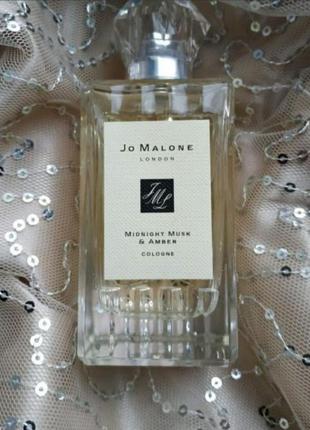 Jo malone midnight musk & amber 100ml унисекс (euro)