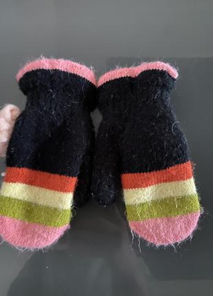 Детские варежки для девочки