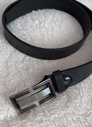 Blk jeans ремінь шкіряний чоловічий 100см