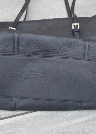 Paul costelloe жіноча шкіряна фірмова сумка чорного кольору3 фото