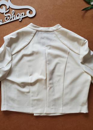 Фирменный жакет пиджак накидка marc cain,  размер 66 фото