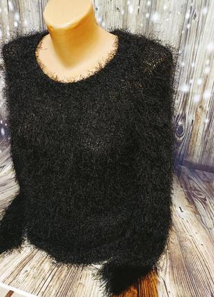 Шикарный свитер травка. размер s.2 фото