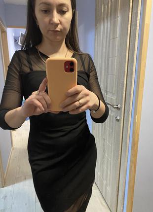 Плаття вечірнє чорне платье