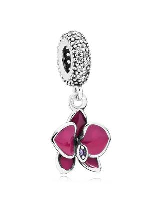 Pandora orchid charm sale