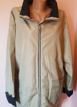 Жіноча демісезонна куртка – вітровка velina, розмір xl - xxl1 фото