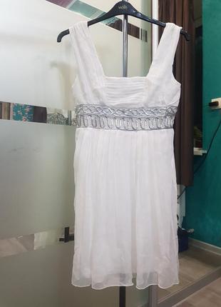Нарядное,невесомое платье в античном  стиле lucy collection размер м.