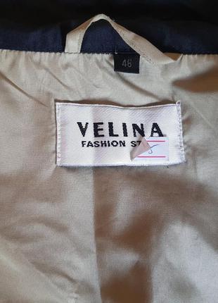 Жіноча демісезонна куртка – вітровка velina, розмір xl - xxl7 фото