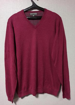 Стильный свитер, пуловер с добавлением кашемира от a.w. dunmore 48-503 фото