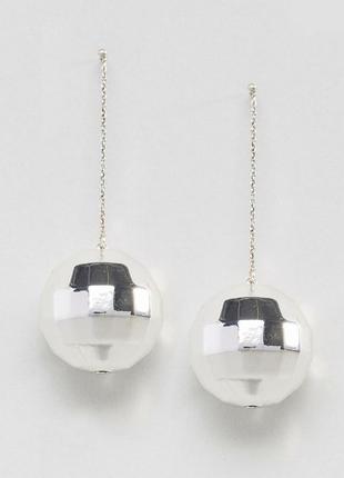 Серьги в форме шарика