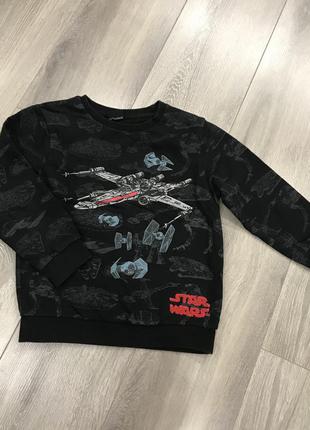 Стильна кофта star wars 5-6 років 110-116