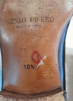 Чоловічі туфлі renzo favero made in italy4 фото