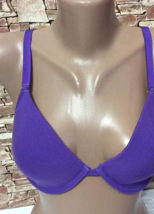 Бюстгальтер на тонкому поролоні бавовна р. 80b