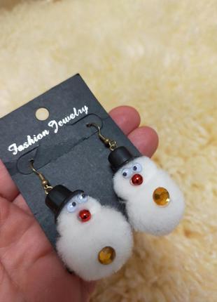 Новогодние серьги 2