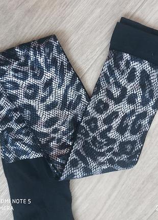 Лосини,голготу змеинные/ тигровий принт р. s/m